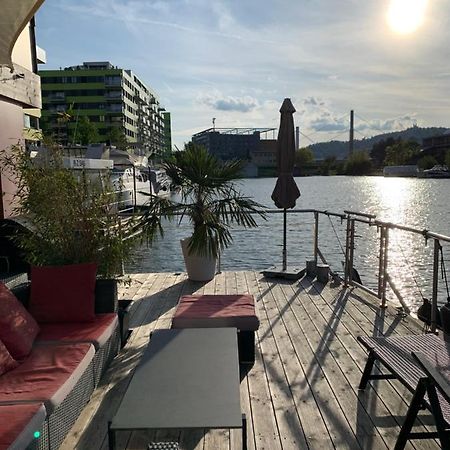 Waterside Living - Hausboot Linz Hotel Eksteriør billede